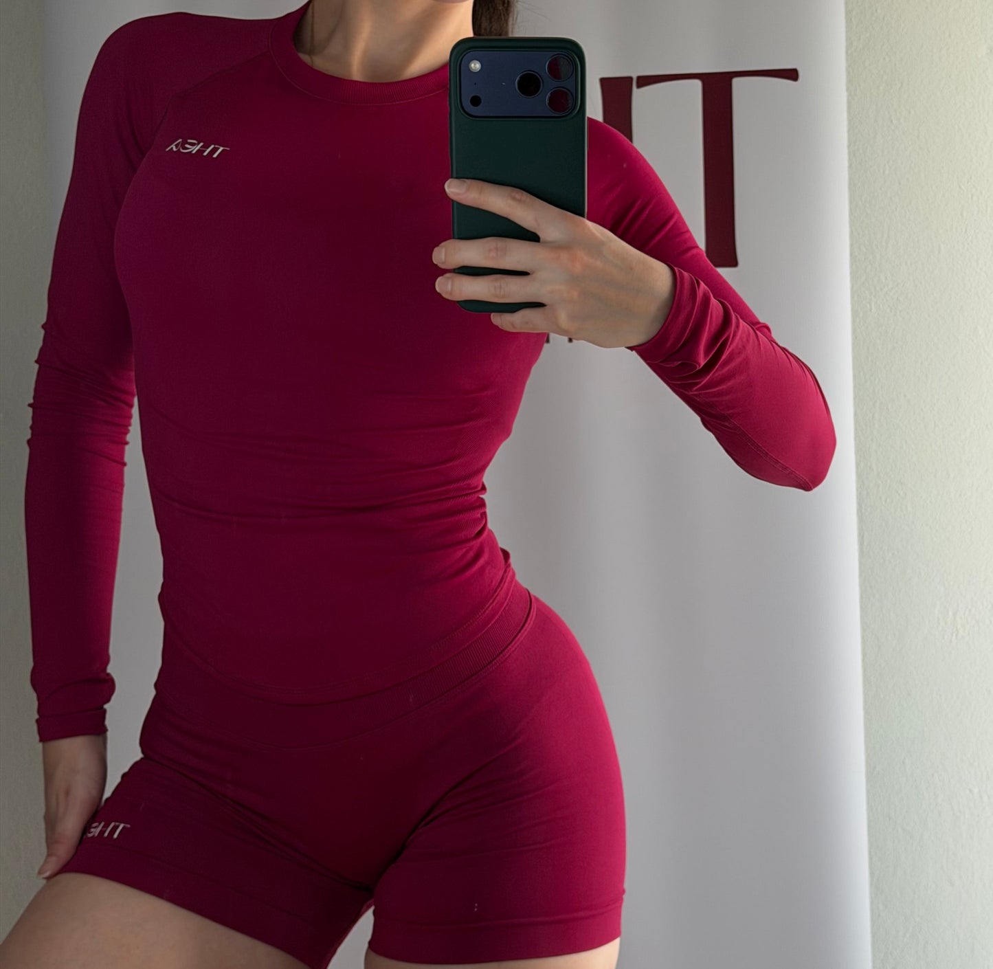 Cherry Red Long Sleeve 🍒